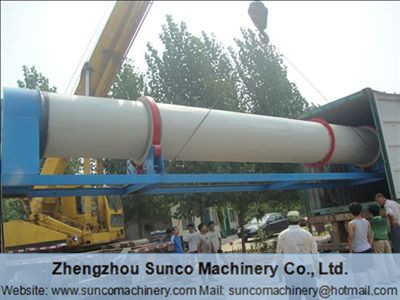 Rotary Drum Dryer for drying wood shavings