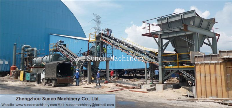 Rotary Drum Dryer for drying slag