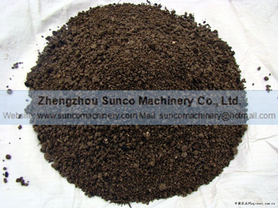 dry chicken manure out of poultry manure drying machine