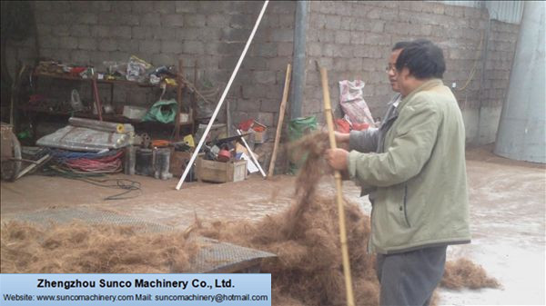dry product out of Oil Palm Fibre Dryer Machine: