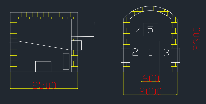 inner structure of waste wood fired hot air furnace