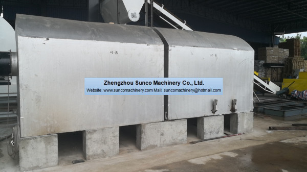 waste wood fired hot air furnace for wood shavings dryer machine