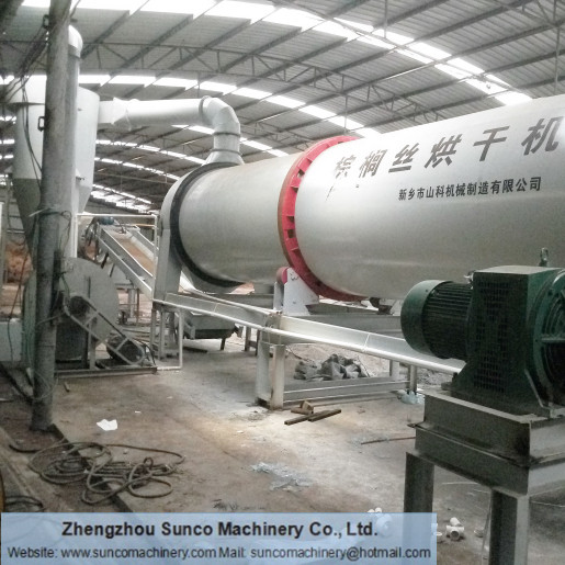 Oil Palm Fibre Dryer Rotary Drying Machine Rotary Dryer Drum