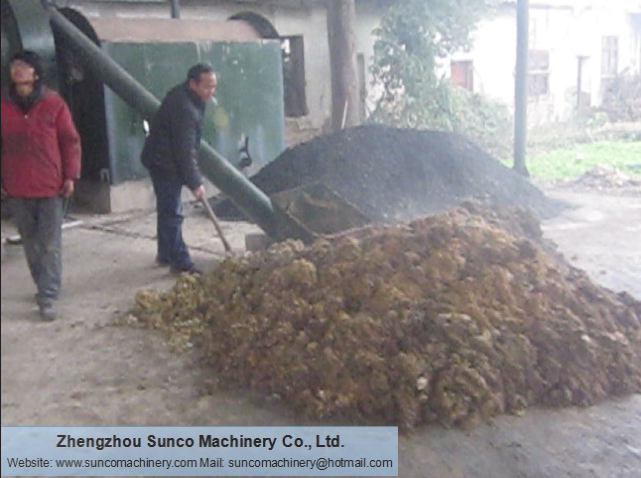 Chicken Manure Dryer for drying fresh chicken manure directly