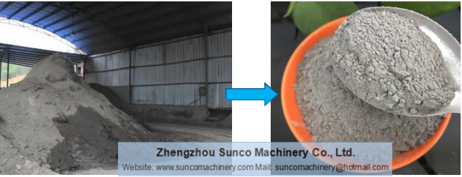 fly ash dryer for drying wet fly ash, and produce dry fly ash