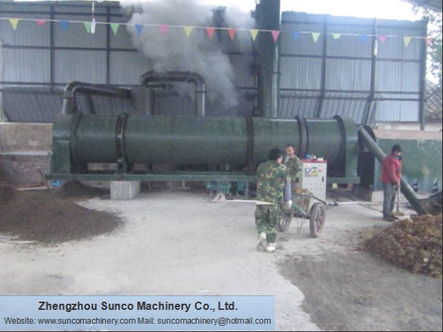 Small Chicken Manure Dryer Machine for China Local client