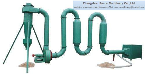 airflow sawdust dryer, flash type sawdust dryer machine,