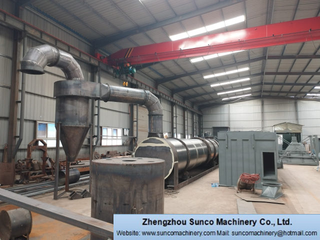 Capacity 15 T/H Spodumene Sand Drying System for South Africa Customer, Sand Dryer, Sand Drying Machine, Silica Sand Dryer,