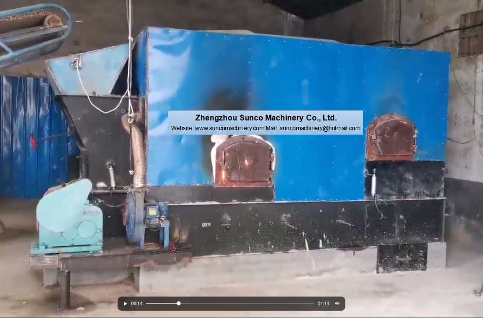 Biomass Furnace for Chicken Manure Dryer Machine,