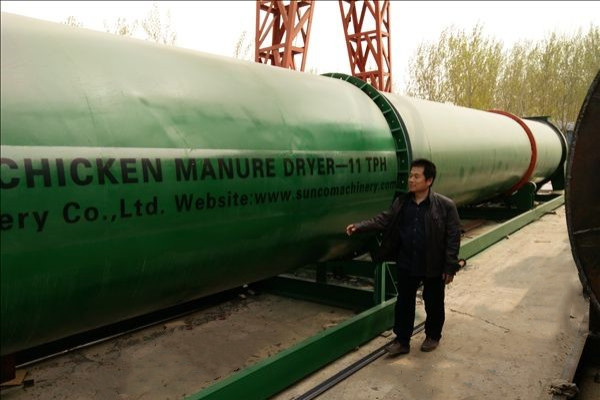 Poultry Manure Drying Machine,