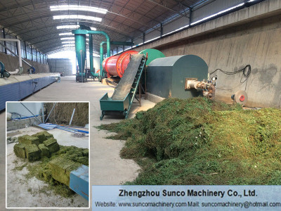 Alfalfa Drying Machine for Alfalfa dehydration,