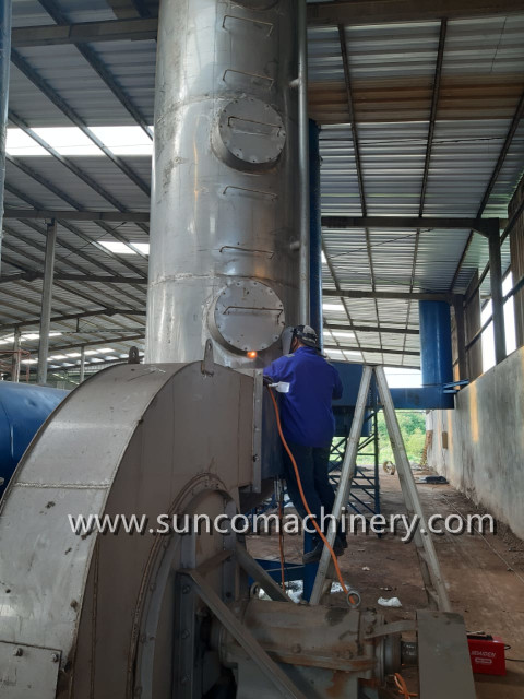 Deodorization Tower for Chicken Manure Dryer,