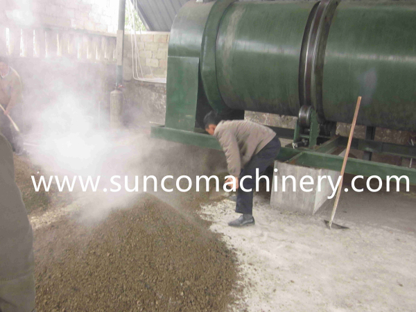 rotary chicken manure dryer, manure drying machine, poultry manure dryer,